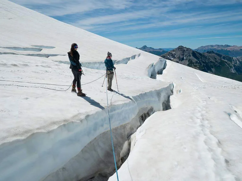 Cruce Glaciar Alerce Tronador