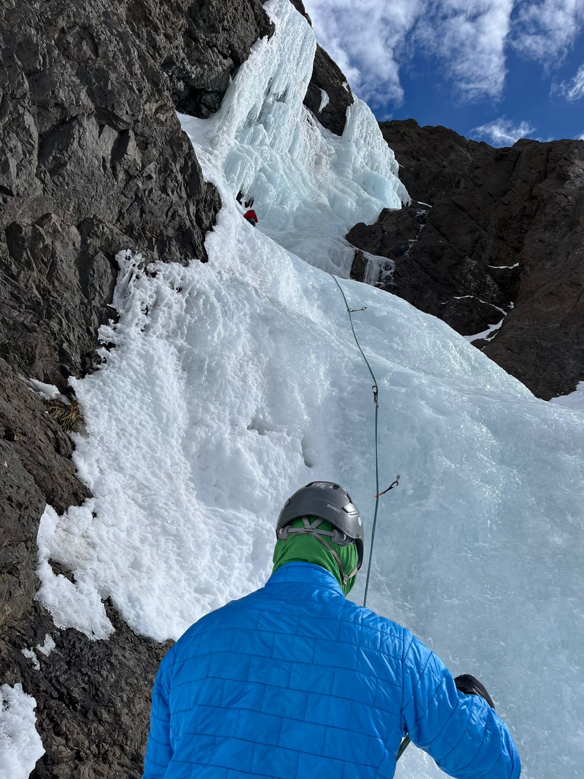 Escalada en hielo - Vista